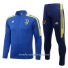 Chaqueta De Entrenamiento Trajes Juventus 2022-23 Azul Amarillo - Hombre